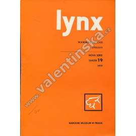 Lynx: Mammalogické zprávy, 19/1977