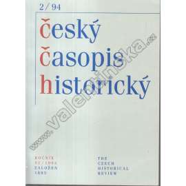 Český časopis historický, roč.92/1994, 2/94