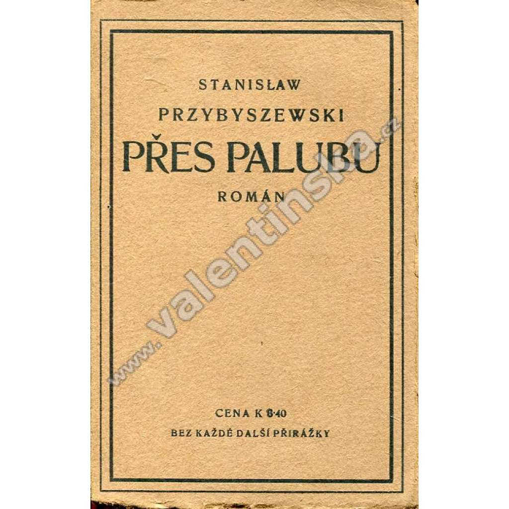 Přes palubu (ed. Knihy dobrých autorů)