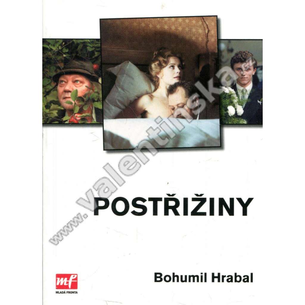 Postřižiny (román, Bohumil Hrabal; obálka - film)