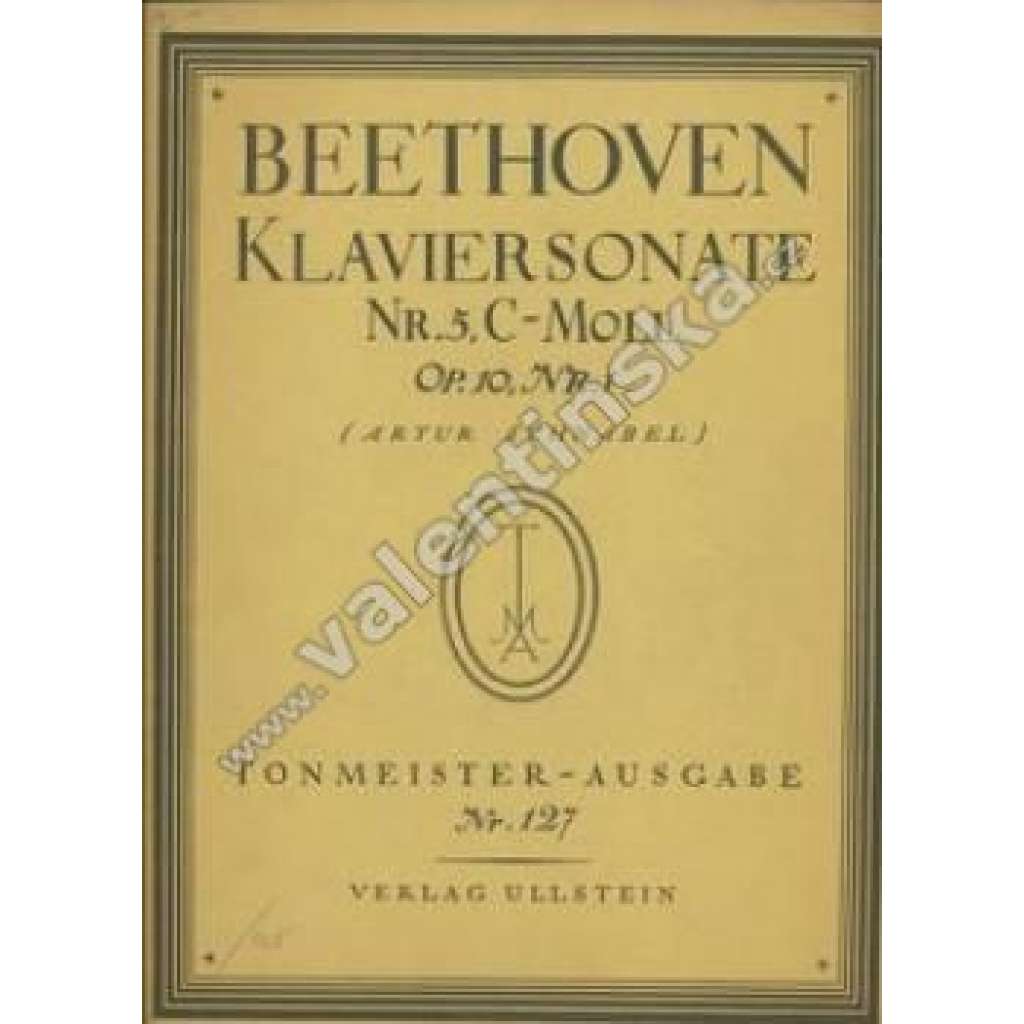 Klaviersonate Nr.5, C-Moll