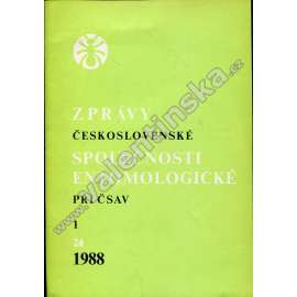 Zprávy Čs. společnosti entomologické, 1/1988