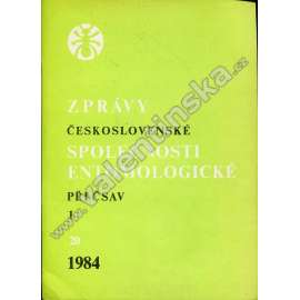 Zprávy Čs. společnosti entomologické, 1/1984