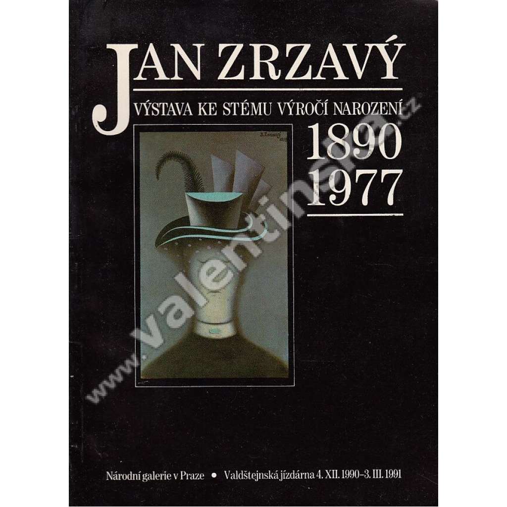 Jan Zrzavý 1890-1977  Katalog ke stému výročí narození  Národní galerie