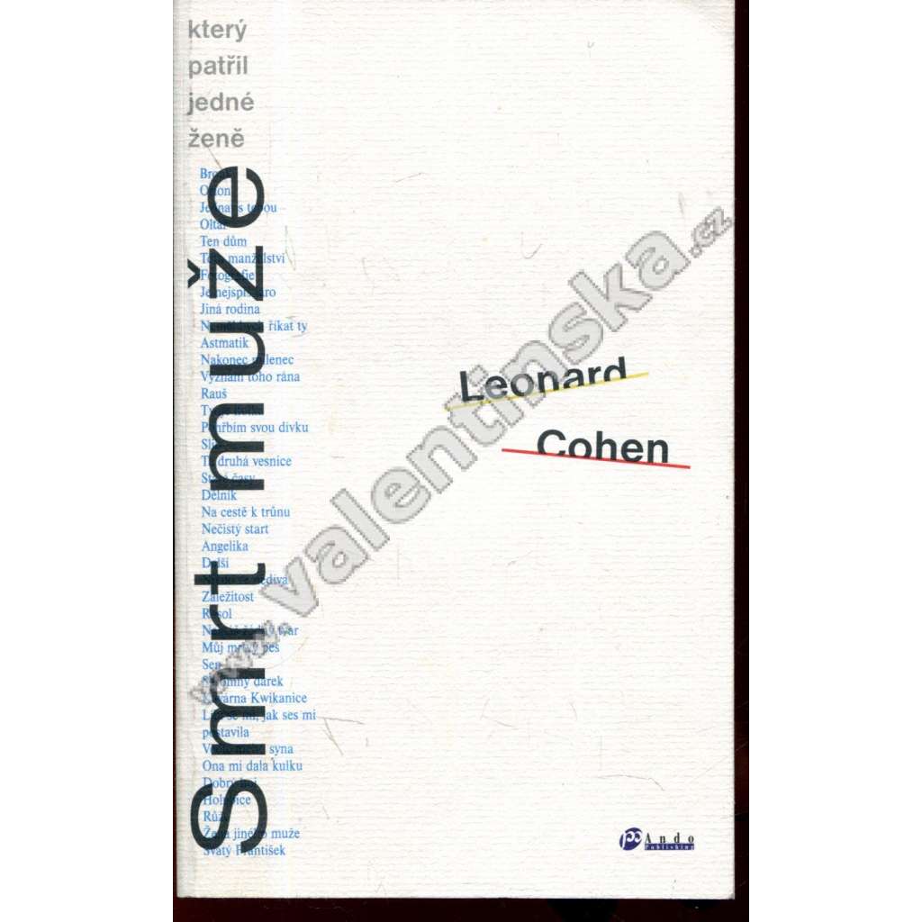 Smrt muže, který patřil jedné ženě Smrt muže, který patřil jedné ženě