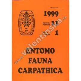 Entomofauna carpathica, 1/1999 (r. XI.)