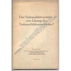 Das Nationalitätenstatut – ...