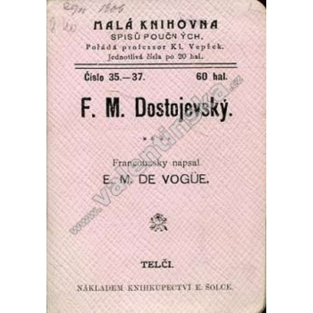 F. M. Dostojevský