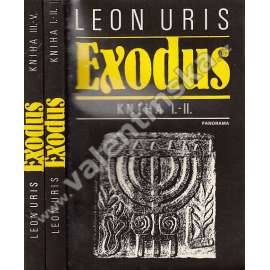 Exodus, 2 svazky ( holocaust, Židé, sionismus,  Izrael)