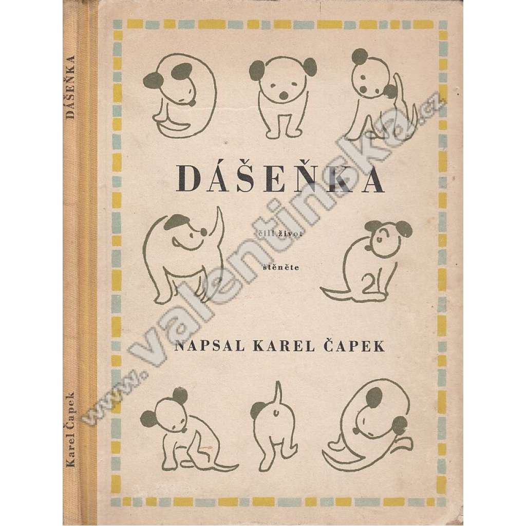 Dášeňka čili život štěněte (Karel Čapek, štěne, pes)