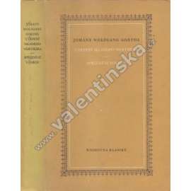Utrpení mladého Werthera. Spříznění volbou (edice: Knihovna klasiků) (román, fiktivní dopisy; úprava F. Muzika) Utrpení mladého Werthera. Spříznění volbou (edice: Knihovna klasiků) (román, fiktivní dopisy; úprava F. Muzika)