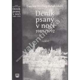 Deník psaný v noci (1989-1992) Herling-Grudziński (Torst)
