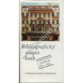 Bibliografický soupis knih vyd. v letech 1979-1983