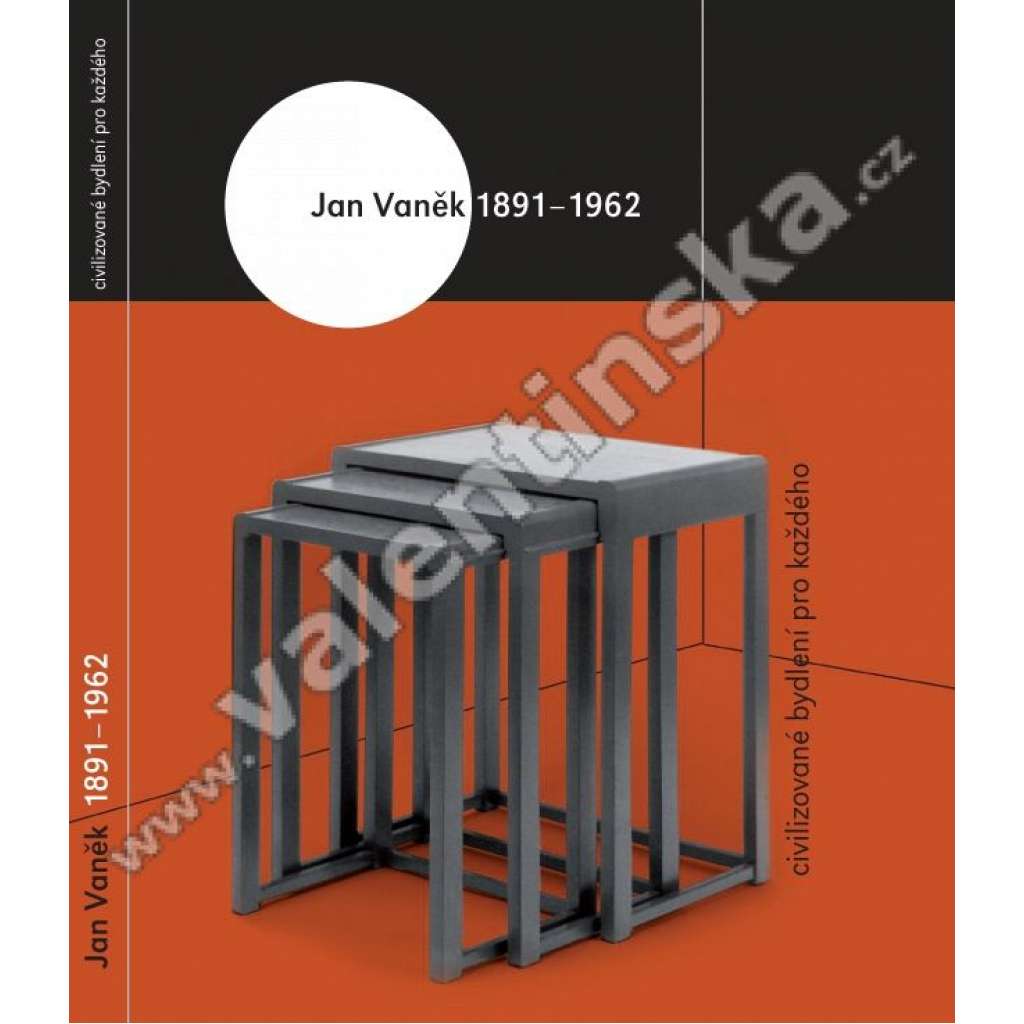 Jan Vaněk 1891 -1962  Civilizované bydlení pro každého  (avantgardní nábytek, architektura , avantgarda)
