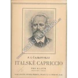 Italské Capriccio. Pro klavír