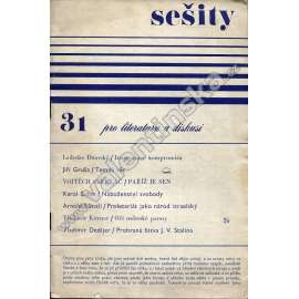 Sešity pro literaturu a diskusi, 31/1969 (r. IV.)