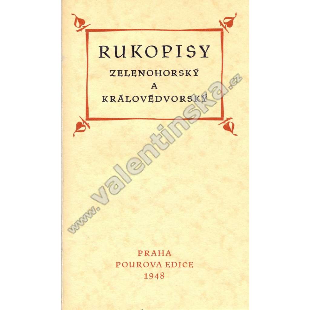 Rukopisy Zelenohorský a Královédvorský