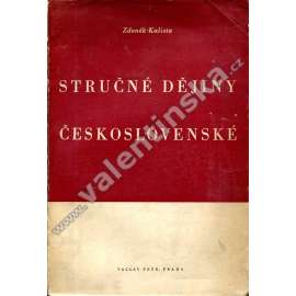 Stručné dějiny československé