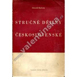 Stručné dějiny československé