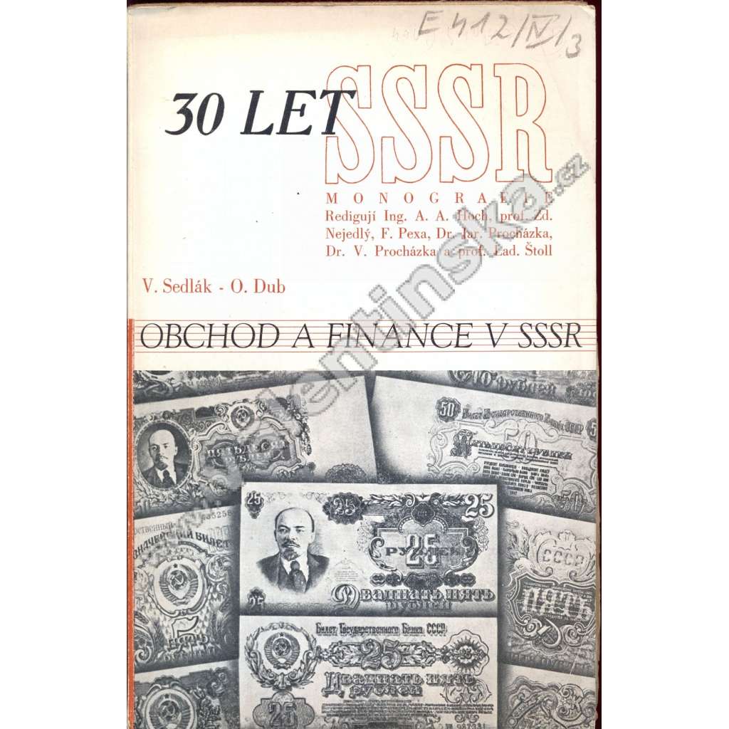 Obchod a finance v SSSR (30 let SSSR)