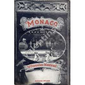 Monaco (obálka Jindřich Štyrský) Vítězslav Nezval (román)