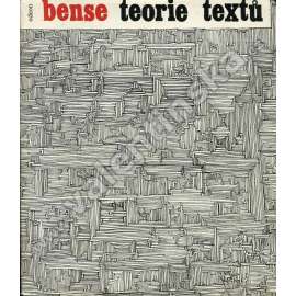 Teorie textů [Bense, překlad Grogerová a Hiršal]