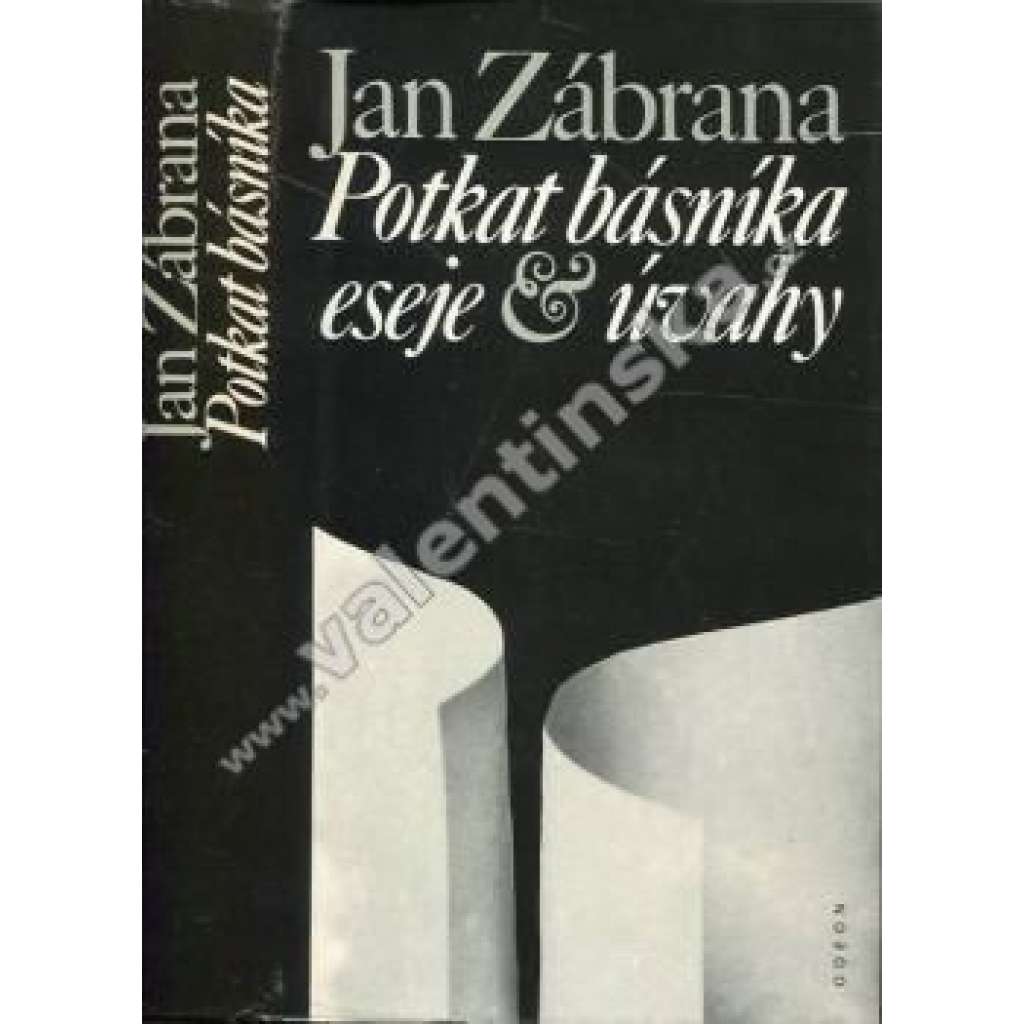 Potkat básníka [Jan Zábrana - Eseje a úvahy o literatuře, soubor úvah, kritických komentářů, doslovů a zamyšlení nad světovými i našimi autory]