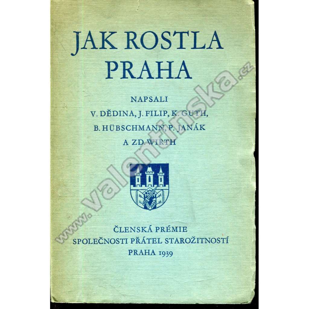 Jak rostla Praha