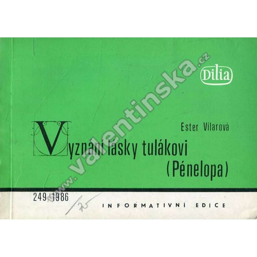 Vyznání lásky tulákovi (Pénelopa)