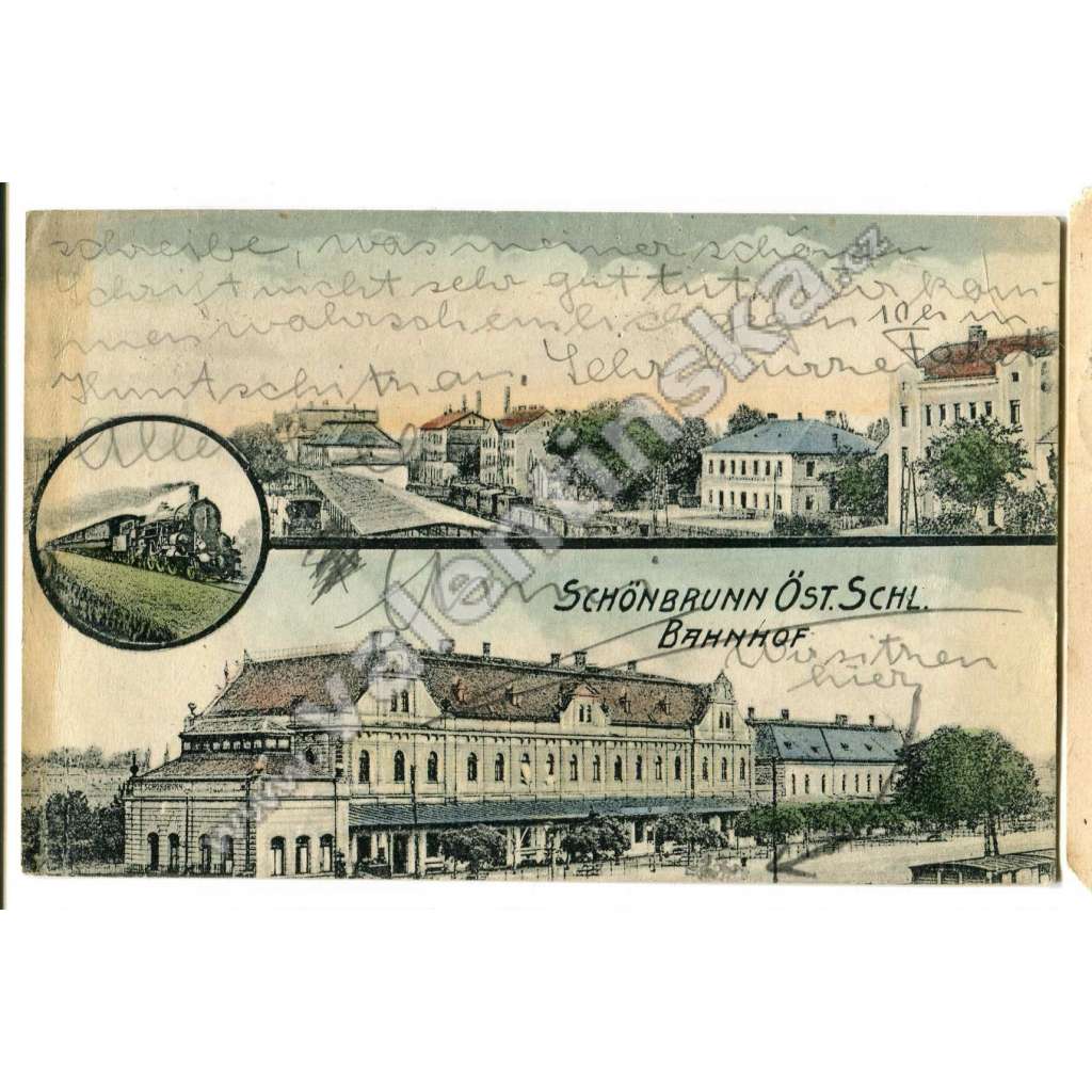 Ostrava - Svinov, nádraží, lokomotiva