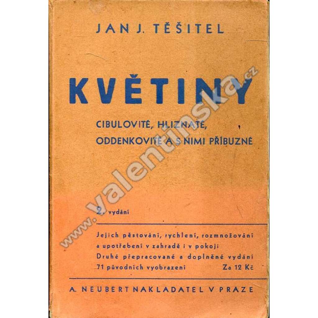 Květiny cibulovité, hliznaté, oddenkovité ( květiny, zahrada)