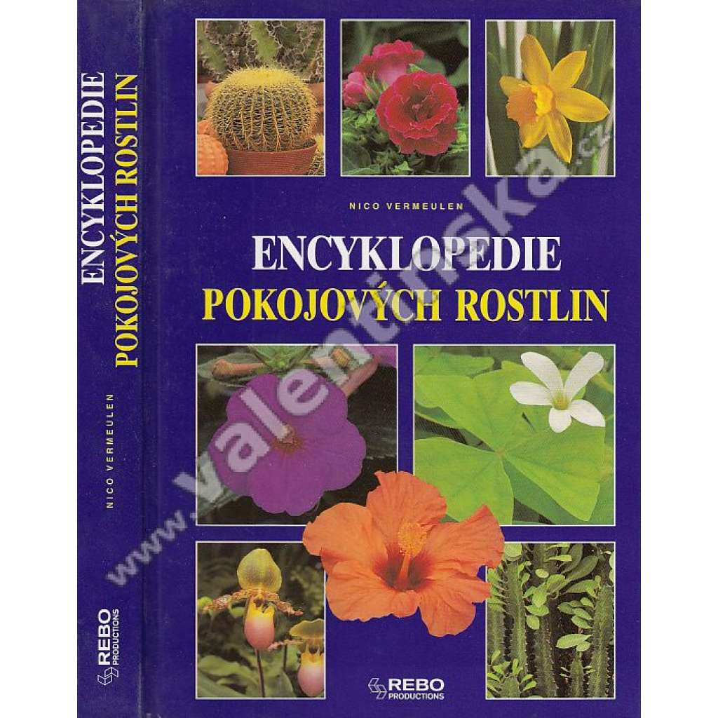 Encyklopedie pokojových rostlin (rostliny, květiny, mj. Palmy, Orchideje, Sukulenty, Masožravé rostliny, Kaktusy)