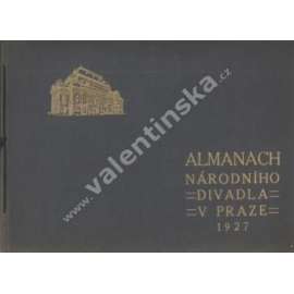 Almanach Národního divadla v Praze, 1927