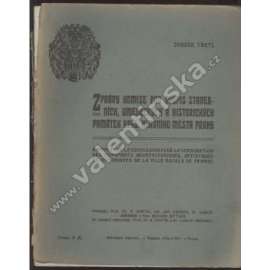 Zprávy komise pro soupis stavebních uměleckých a historických památek sv. 3 (Praha, historie, mj. Králův dvůr u Prašné brány, Kostel sv. Linharta, Nástropní malby v býv. domě J. P. Straky na Malé Straně)