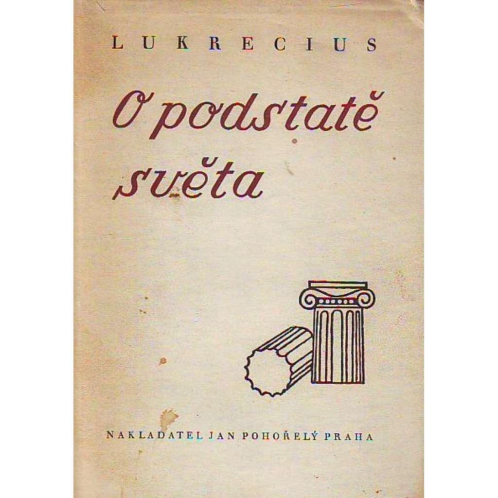 O podstatě světa (edice: Slovo, sv. 2) [filozofie, poezie, Římská říše]
