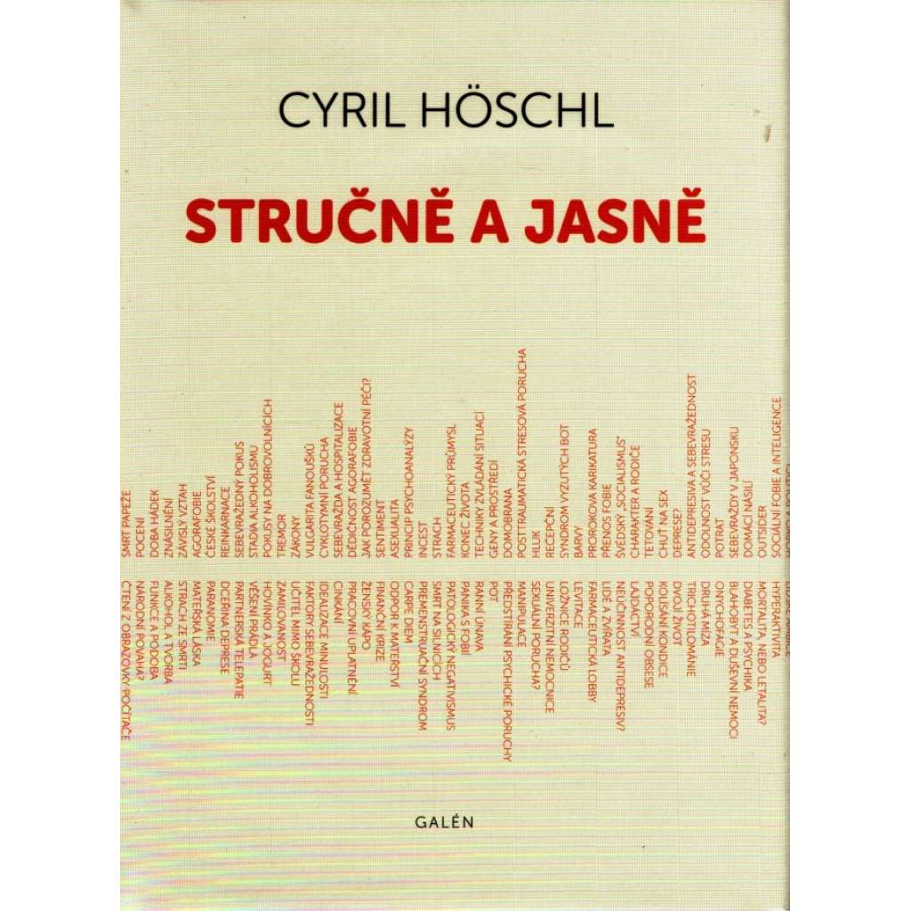 Stručně a jasně (příspěvky, sloupky, časopis Reflex, psychologie)