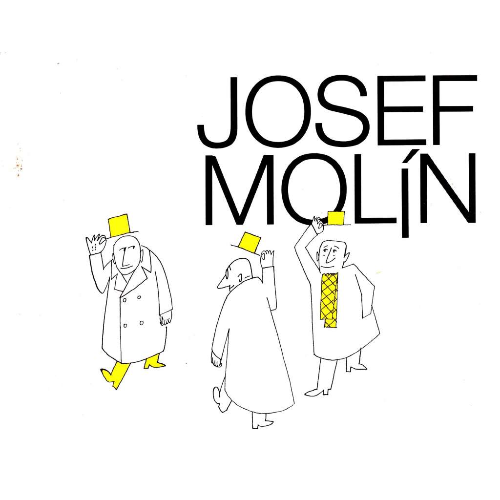 Josef Molín. Kresby (výstavní katalog, karikatura)