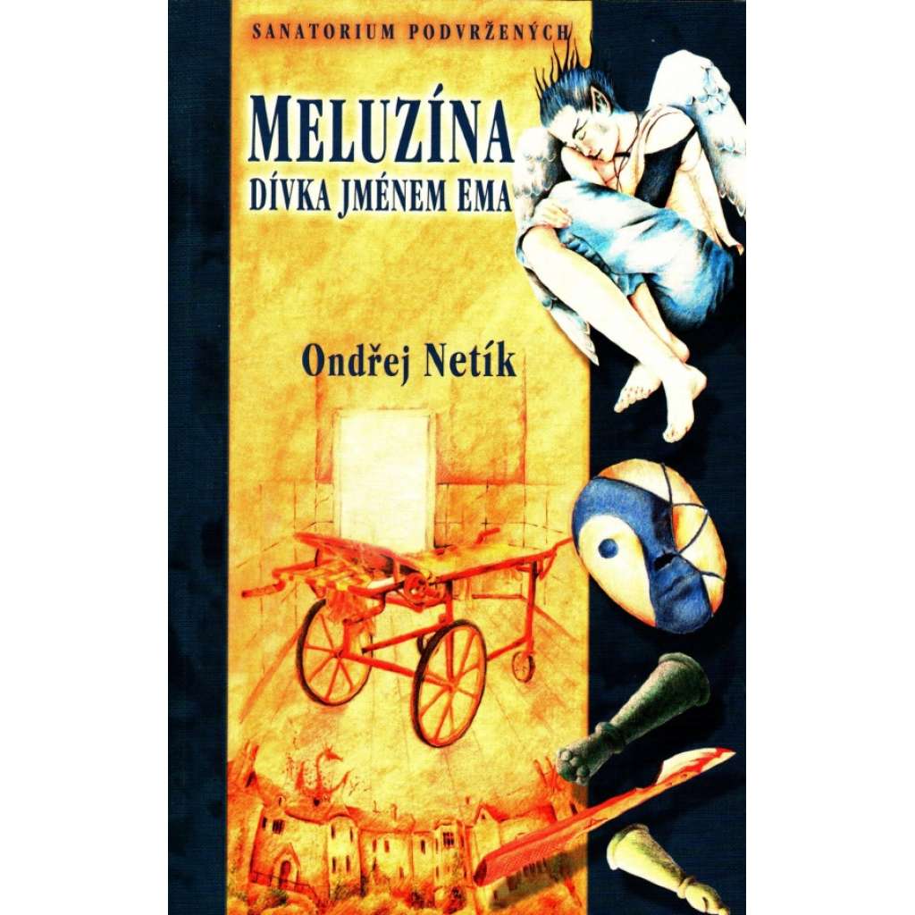 Meluzína, dívka jménem Ema (fantasy román, dospívání, psychiatrické sanatorium)
