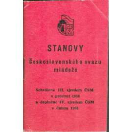 Stanovy Československého svazu mládeže (Československý svaz mládeže, ČSM, spolek, propaganda, komunismus)