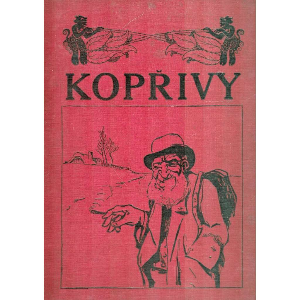 Kopřivy, list satirický, ročník VI. 1914 (s obálkami, komplet, originální vazba) [časopis, humor]