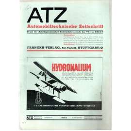 ATZ Automobiltechnische Zeitschrift [časopis pro automobilismus; ročník 45, sešit 15, srpen1942]
