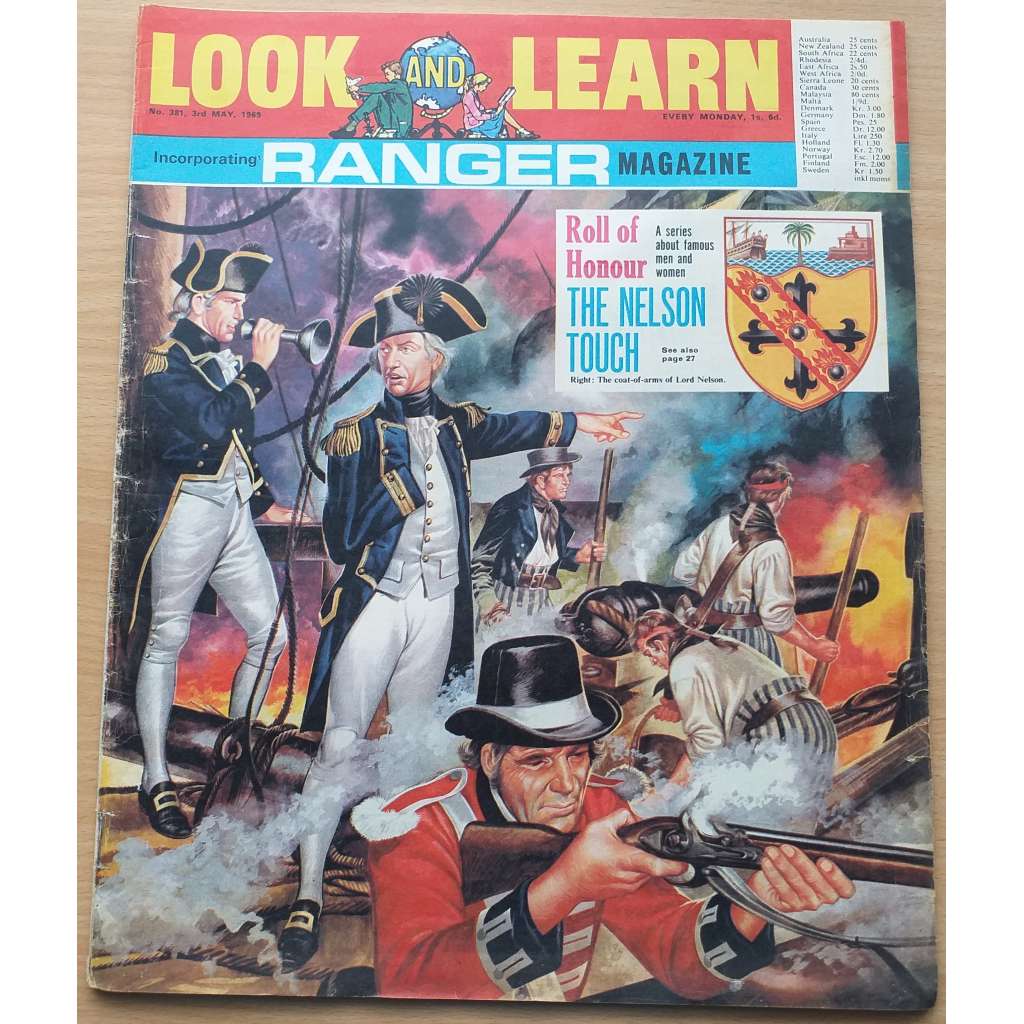 Look and Learn. No. 381, 3rd May, 1969. Incorporating Ranger Magazine [anglický časopis pro děti]