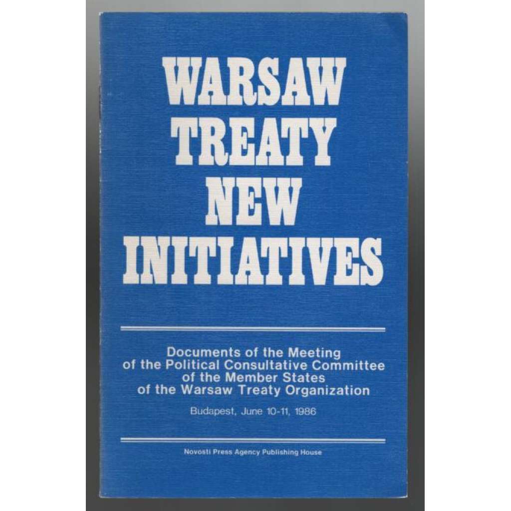 Warsaw Treaty New Initiatives [armáda, Varšavská smlouva]