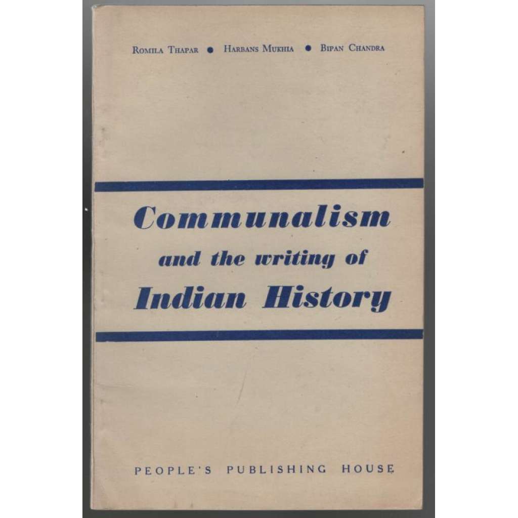 Communalism and the Writing of Indian History [Indie]
