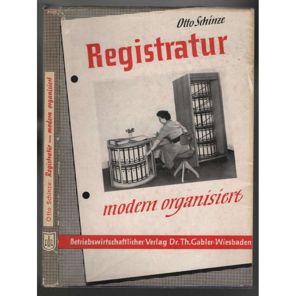 Registratur - modern organisiert [uspořádání kanceláře]
