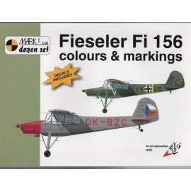 Fieseler FI 156 colours & markings; in co-operation with 4+ [Dozen Set] [letectví]