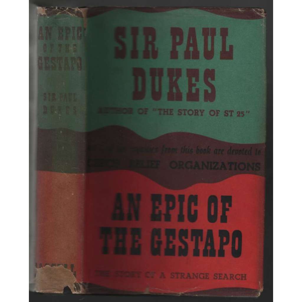 An Epic of the Gestapo. The Story of a Strange Search [příběh z války]