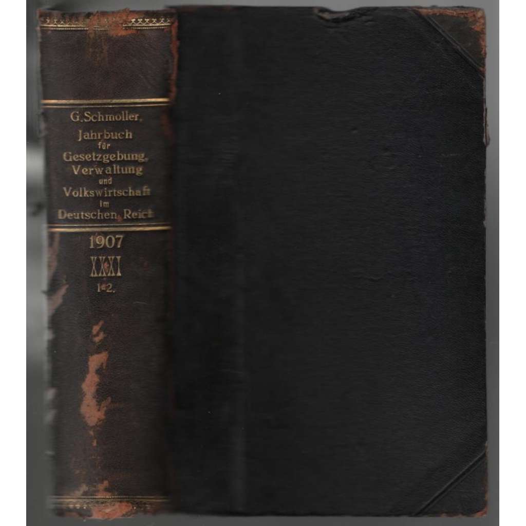 Jahrbuch für Gesetzgebung, Verwaltung und Volkswirtschaft im Deutschen Reich. XXXI.Jahrgang. 1.- 2. Heft [ročenka, Německo]