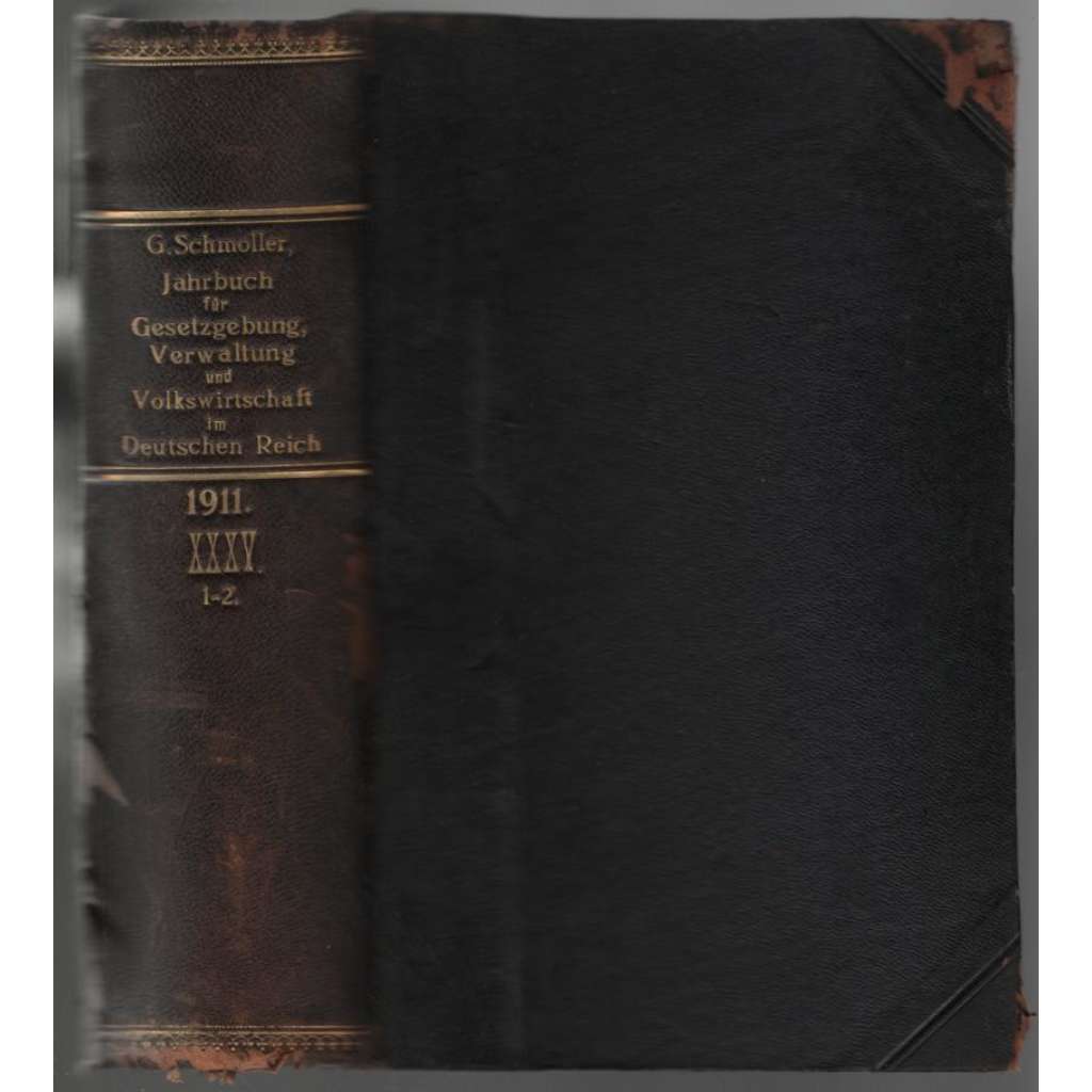 Jahrbuch für Gesetzgebung, Verwaltung und Volkswirtschaft im Deutschen Reich. XXXV.Jahrgang. 1.- 2. Heft [ročenka, Německo]