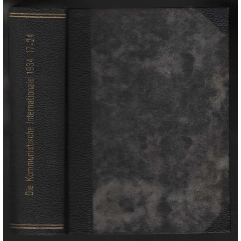 Die Kommunistische Internationale; XV. Jahrgang 1934, Hefte 17-24 [komunismus]